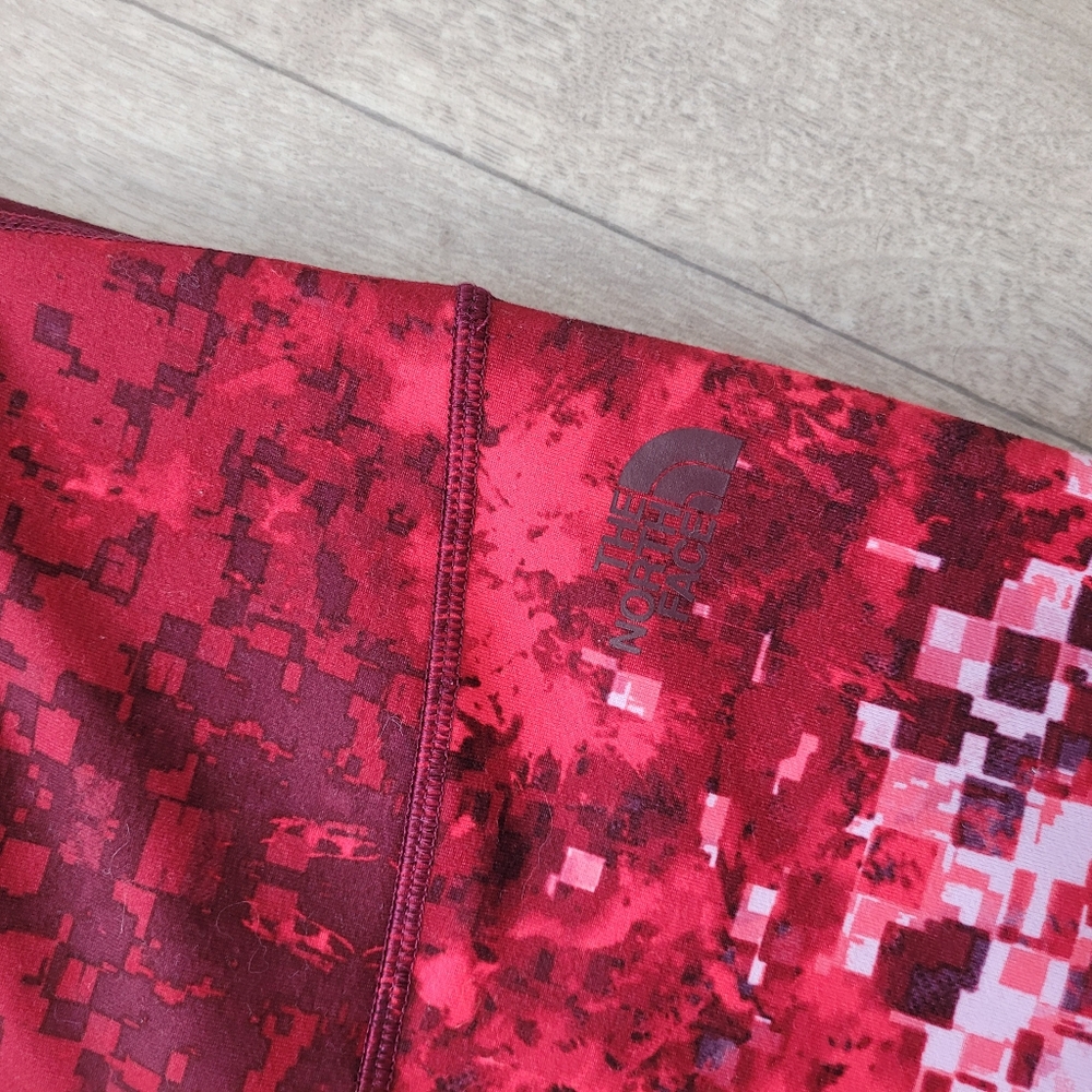 The North Face Leggings size medium red maroon athletic wear - Picture 5 of 7